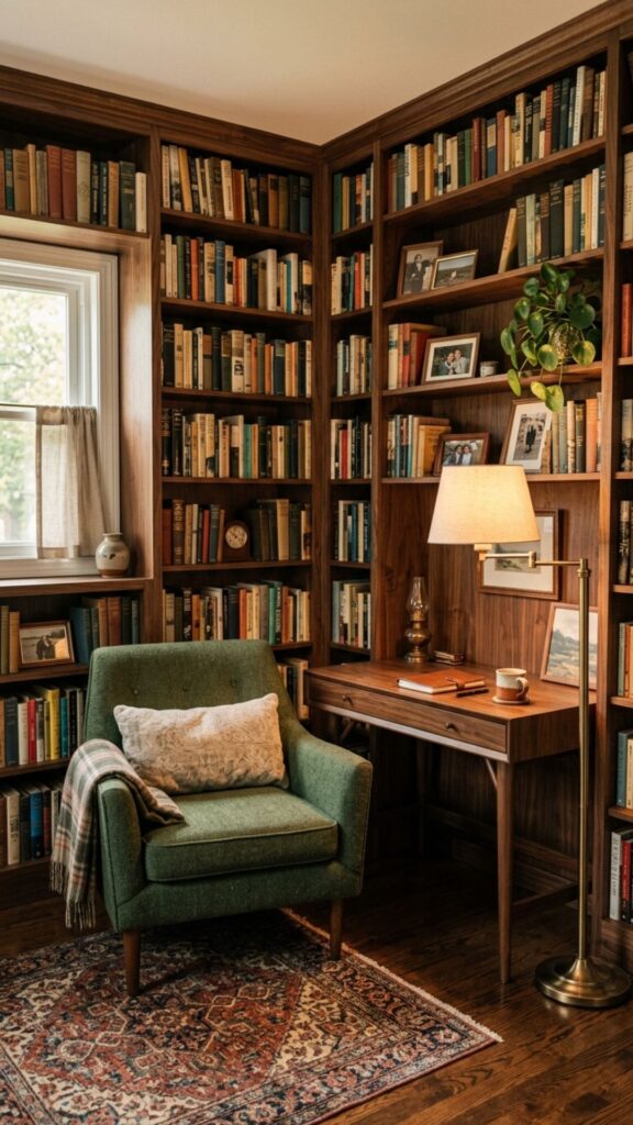 18. Turn an Entire Corner Into an L-Shaped Library