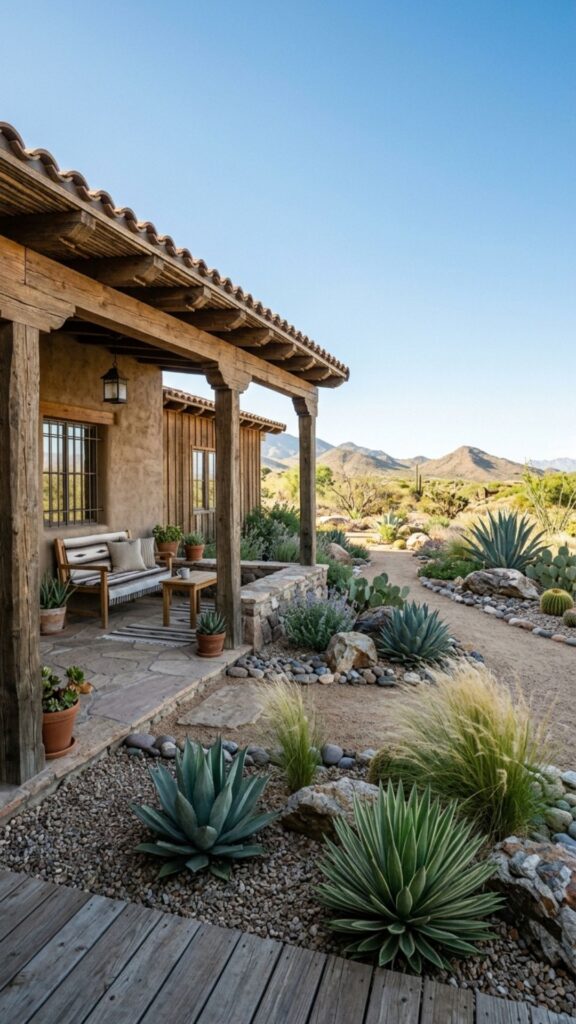 18. Use Gravel or Xeriscape Borders