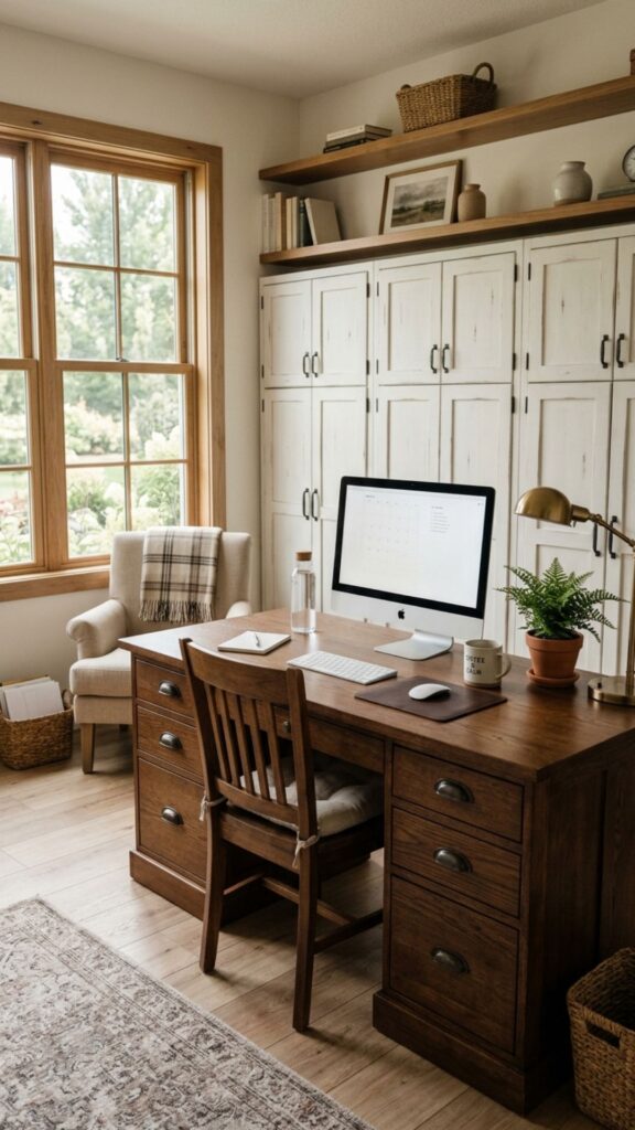 19. Add Closed Storage for a Cleaner Workspace
