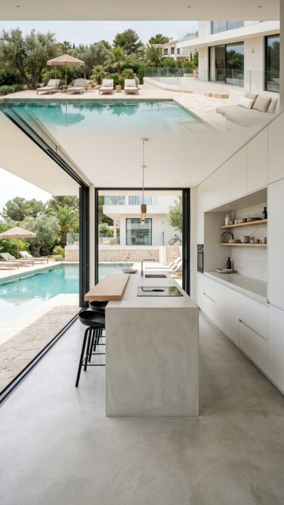19. Build a Minimalist Kitchen With Clean Lines