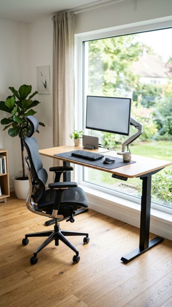 19. Create a Flexible Standing and Sitting Setup