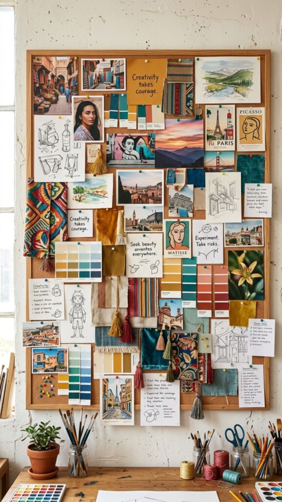 19. Create an Inspiration Board