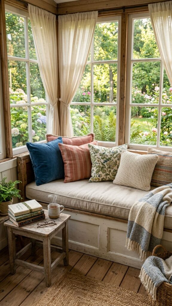 19. Cushioned Window Seats