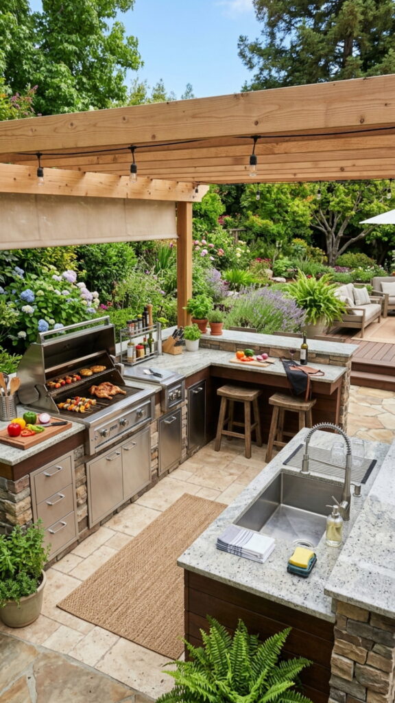 19. Design Separate Cooking and Cleaning Zones