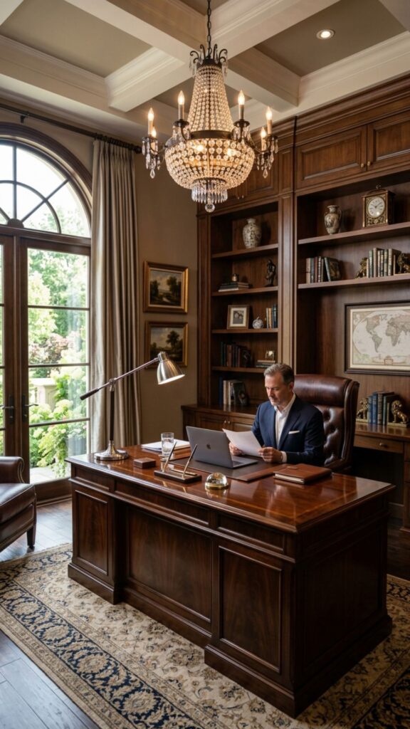 19. Design a Luxury Home Office Look