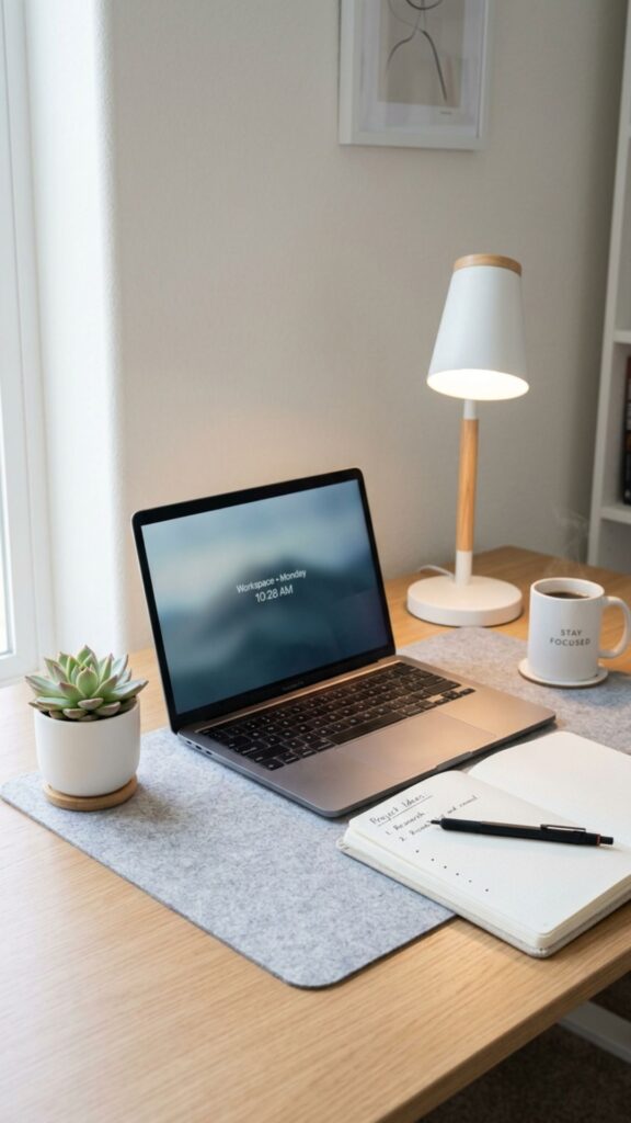 19. Keep Your Desktop Minimal