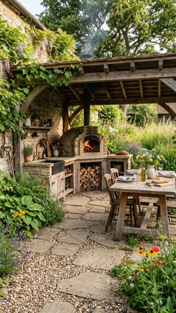 19. Lay a Natural Stone or Gravel Floor
