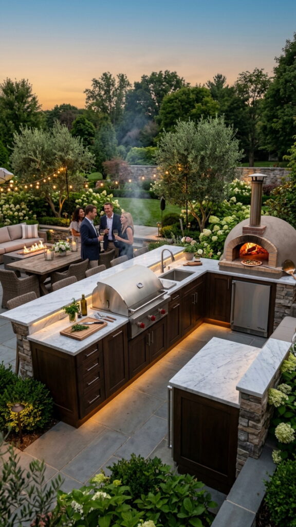 19. Luxurious Kitchen with Full Amenities