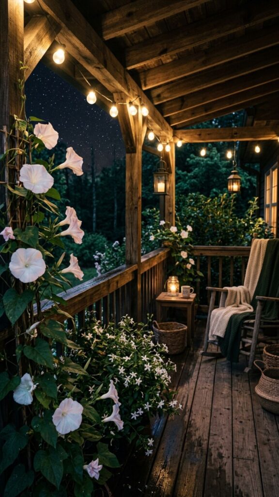 19. Night-Blooming Flowers with Soft Lighting