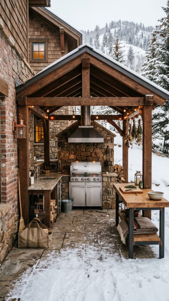 19. Plan a Sheltered Cooking Nook