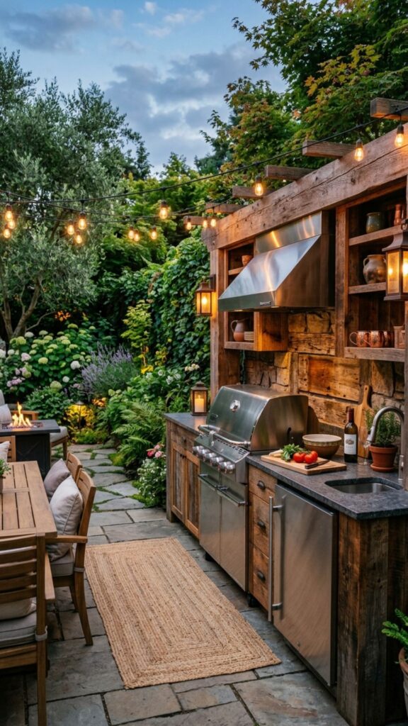 19. Reclaimed Wood Accent for Cozy Character