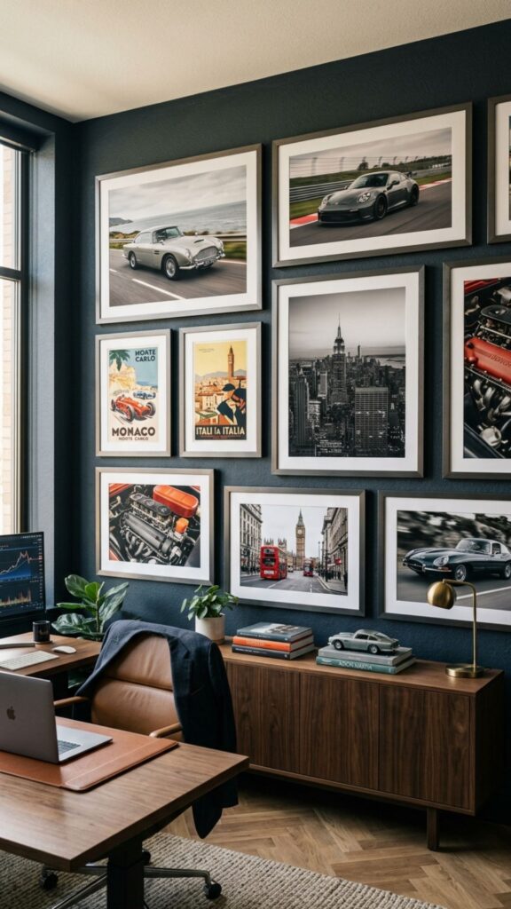 19. Use Personalized Artwork Instead of Generic Office Decor