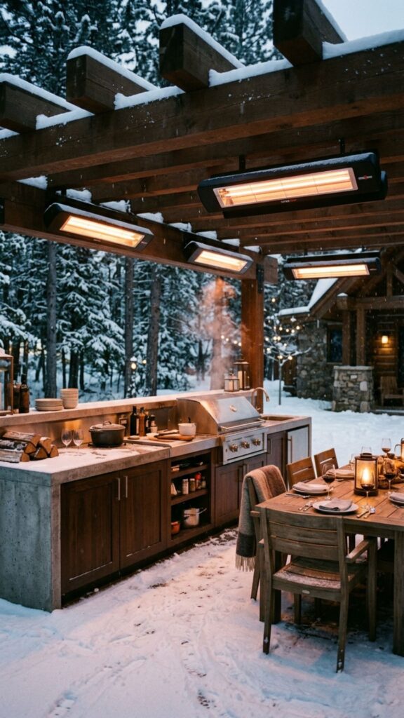 2. Add Overhead Radiant Heaters