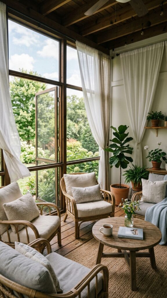 2. Add a Screened Section for Fresh Air