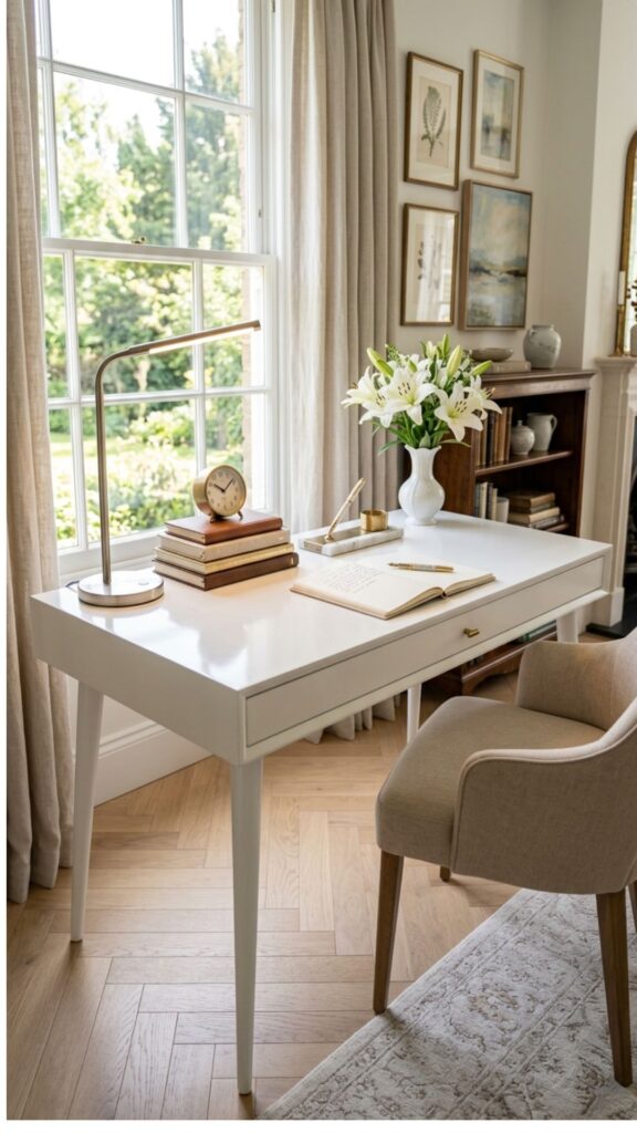 2. Add an Elegant Statement Desk