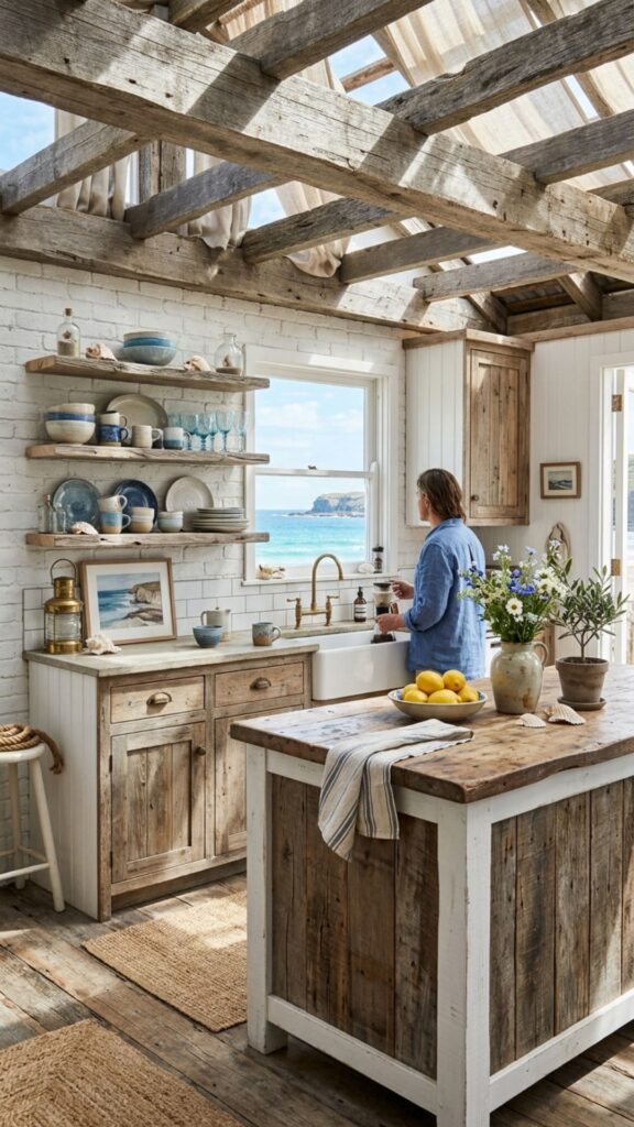 2. Build a Covered Patio Kitchen Off the Back Door