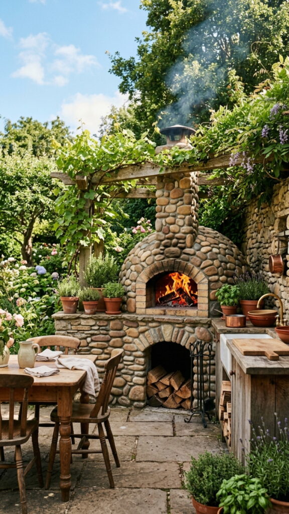 2. Build a Stone Wood-Fired Oven