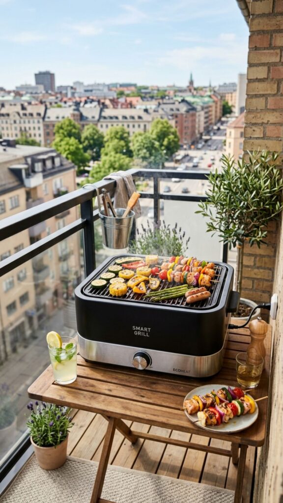 2. Choose a Compact Electric Grill