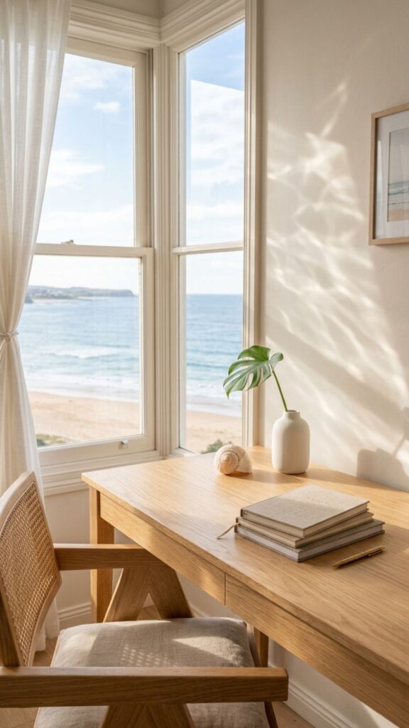 2. Choose a Light Wood Desk