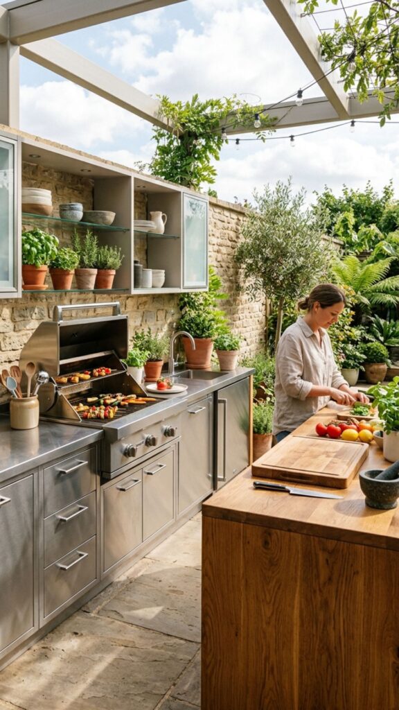 2. Choose a Stainless Steel Countertop