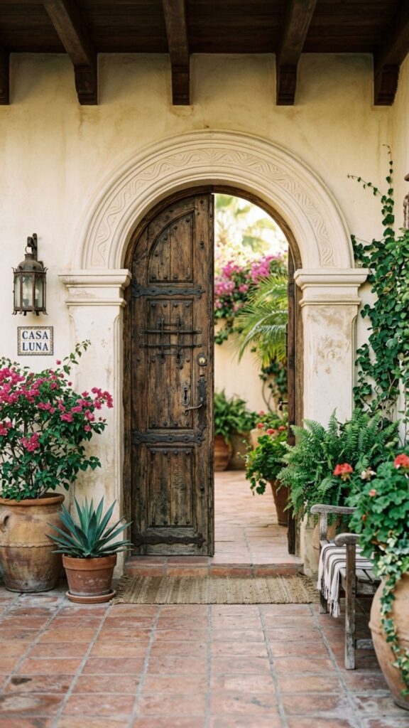 2. Frame the Entry With a Classic Arch