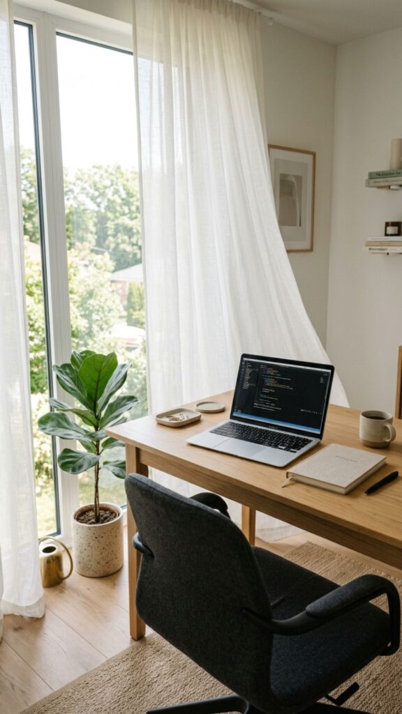 2. Place Your Desk Near Natural Light