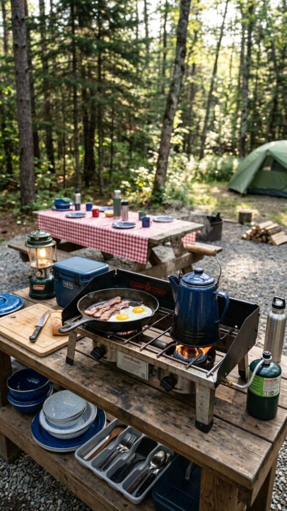 2. Two-Burner Propane Stove