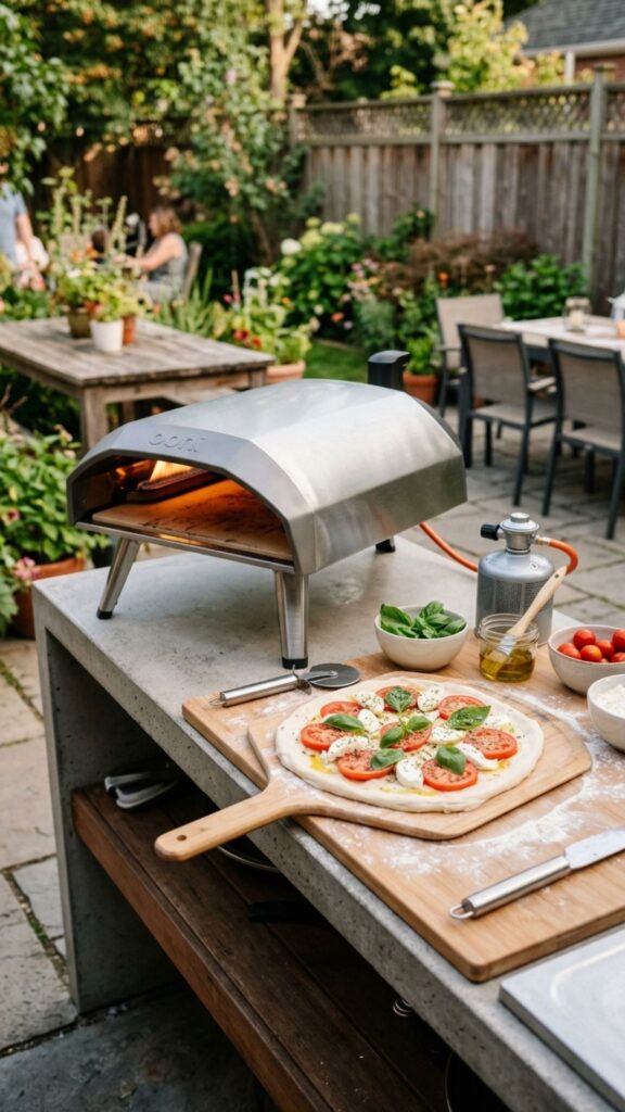 20. Add a Compact Pizza Oven