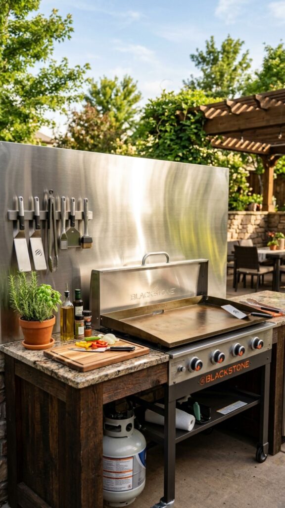 20. Add a Decorative Backsplash for Style and Function