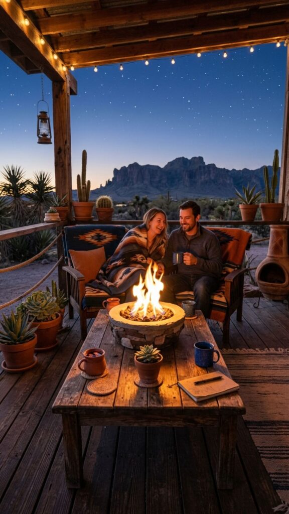20. Add a Fire Feature for Cool Nights