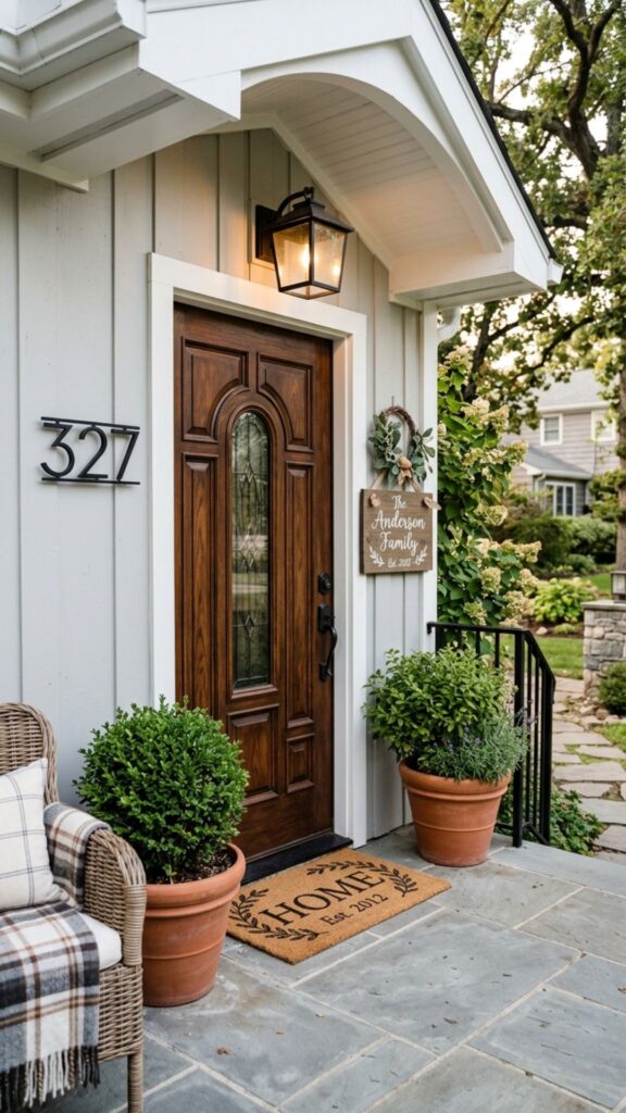 20. Add a Personal Nameplate or House Number