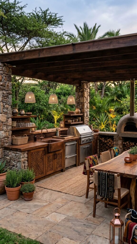 20. Blend Modern Function With Rustic Roots