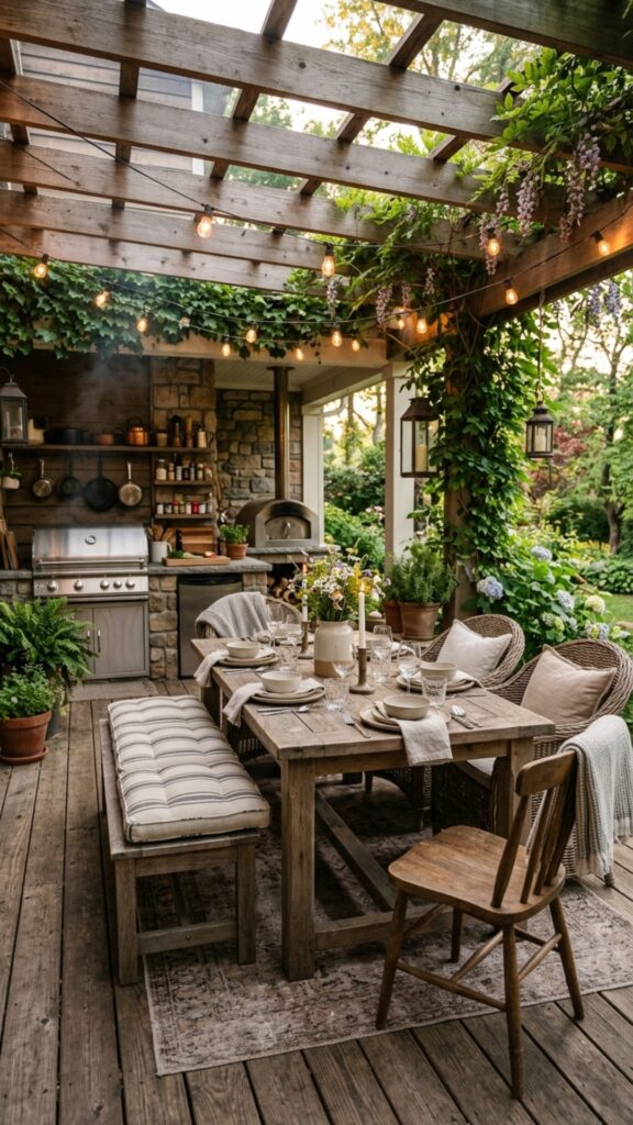 20. Combine the Kitchen With a Comfortable Dining Area