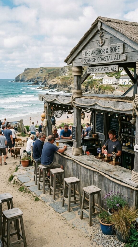20. Cornish Coastal Weathered Wood Bar