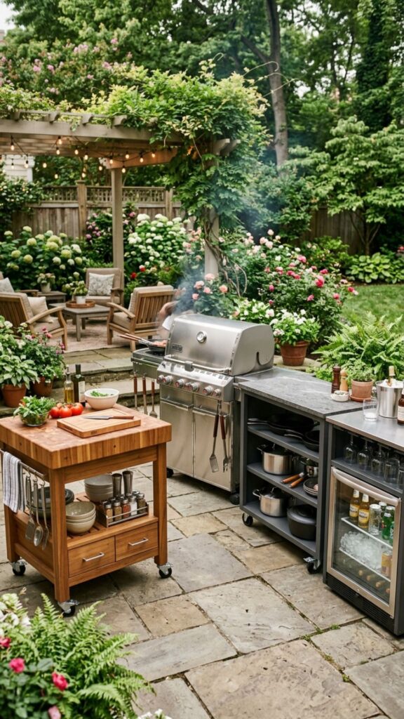 20. Create a Complete Mobile Outdoor Kitchen