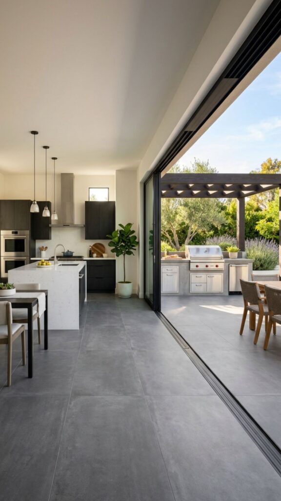 20. Create a Seamless Flooring Transition