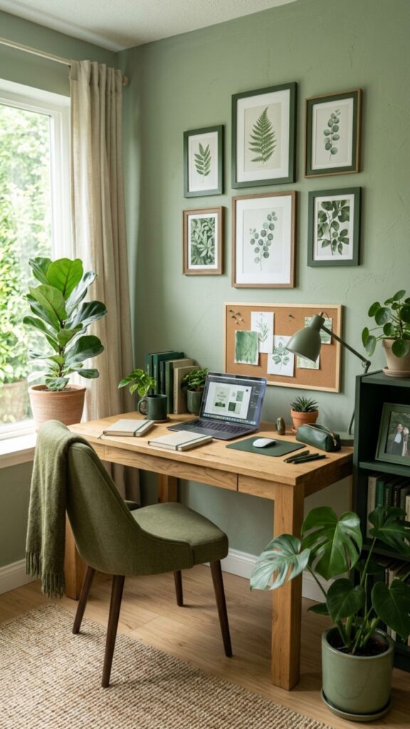 20. Create a Tonal Green Workspace