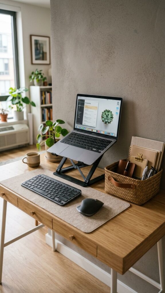 20. Create a Workstation You Can Pack Away