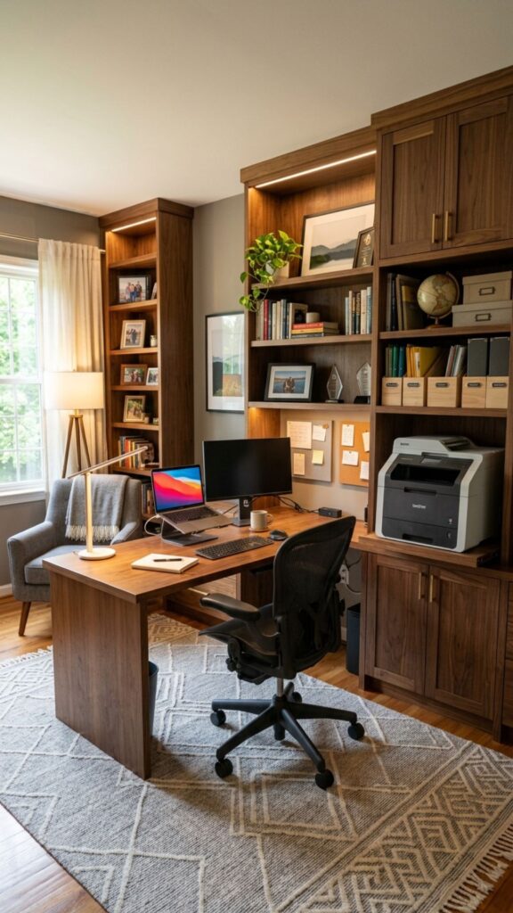 20. Customize Built-Ins According to Your Work Style