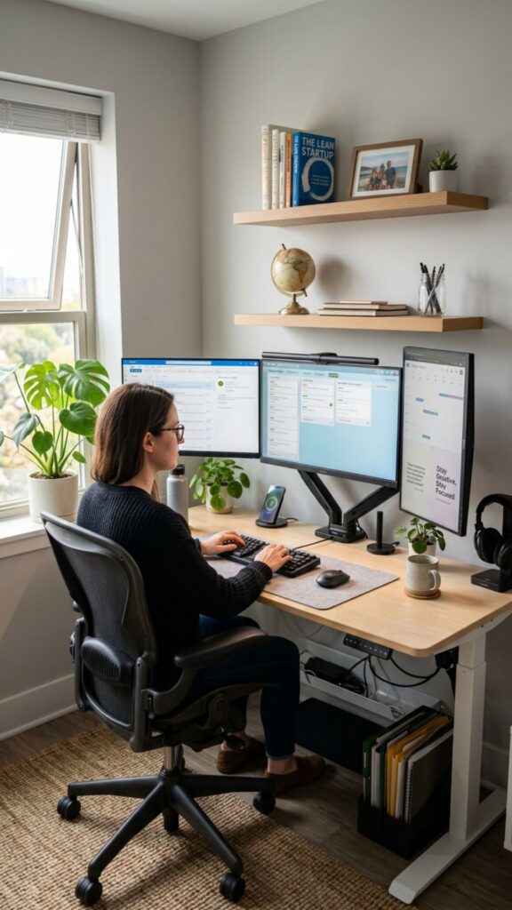 20. Design the Office Around Your Actual Work Routine