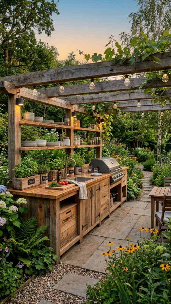 20. Eco-Friendly Kitchen with Sustainable Materials