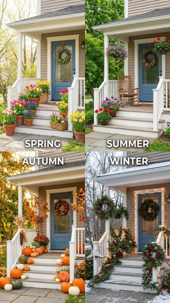 20. Go Seasonal with a Rotating Display