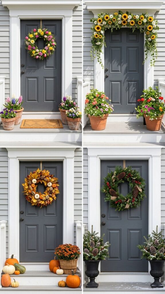 20. Layer Seasonal Decor Year-Round