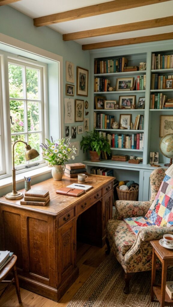 20. Personalize Your Cottage Home Office