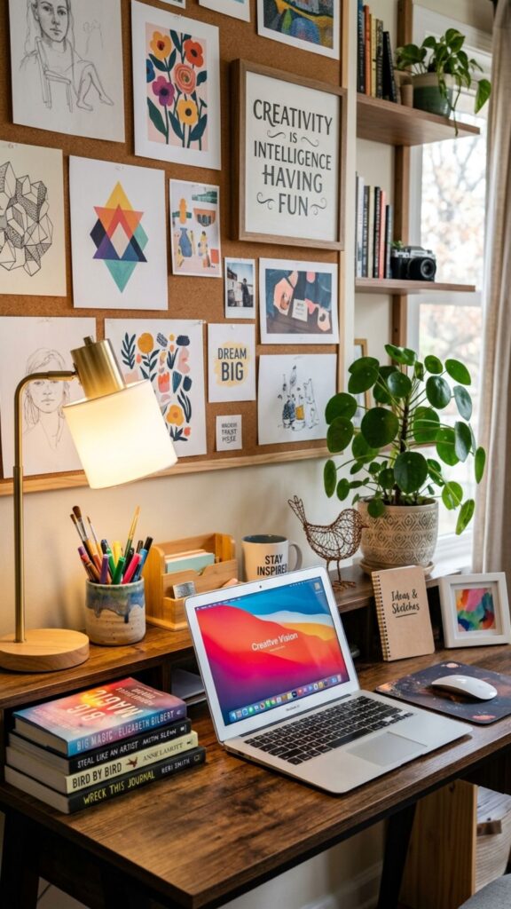 20. Personalize Your Desk Area