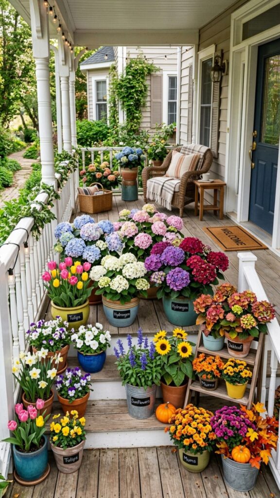 20. Refresh Seasonally with a Rotating Display