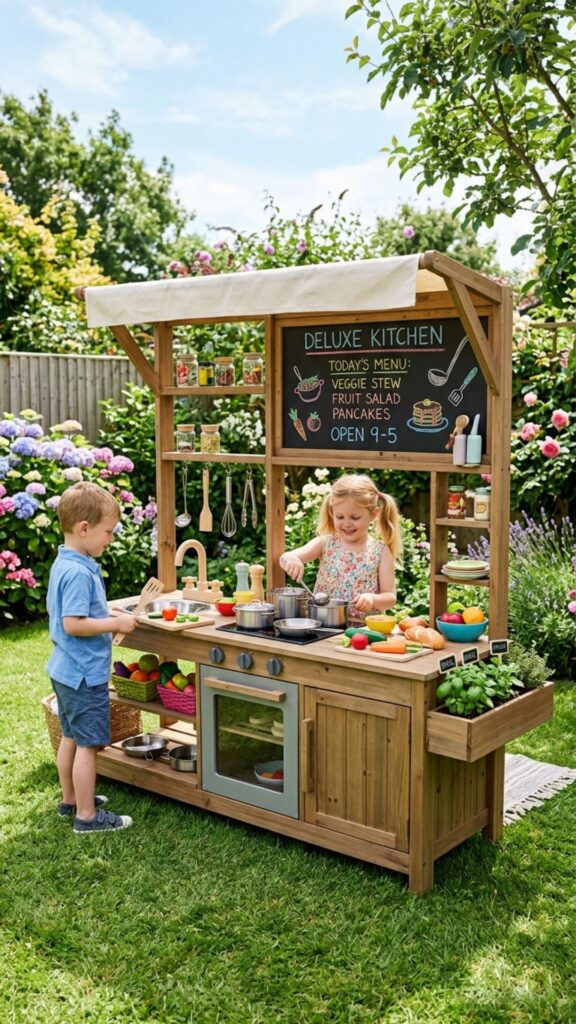 20. The Fully Loaded Deluxe Play Kitchen