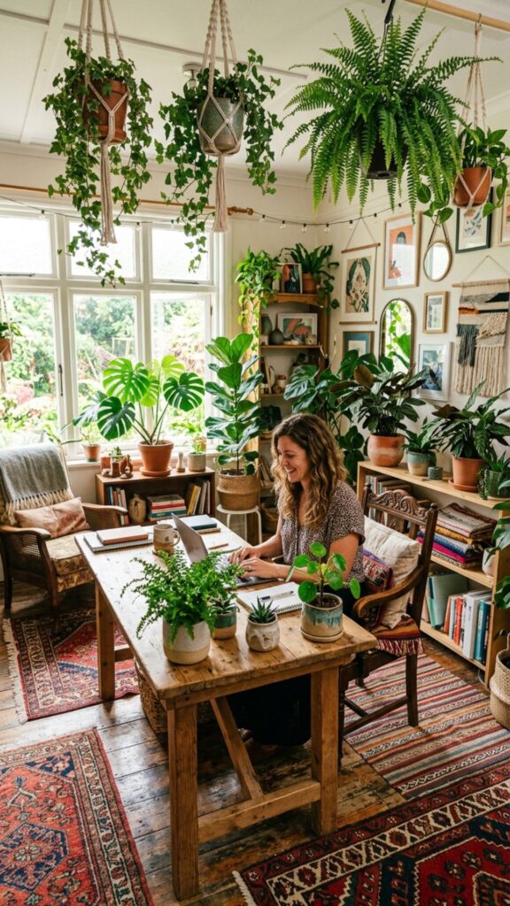 3. Add Indoor Plants for Freshness and Energy