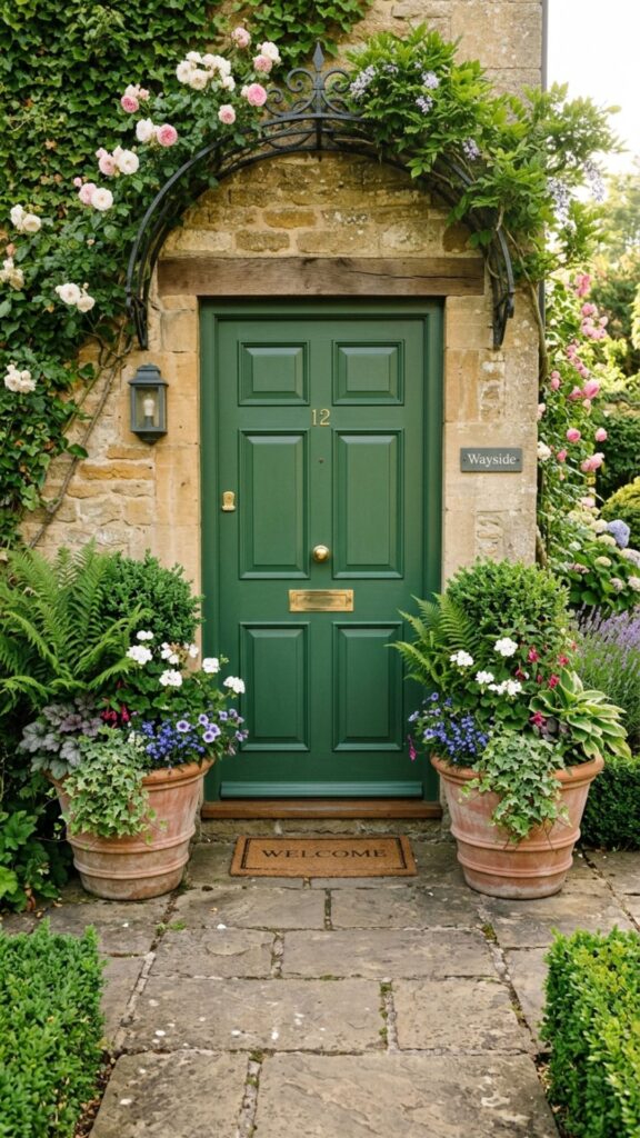 3. Add Symmetrical Planters on Each Side