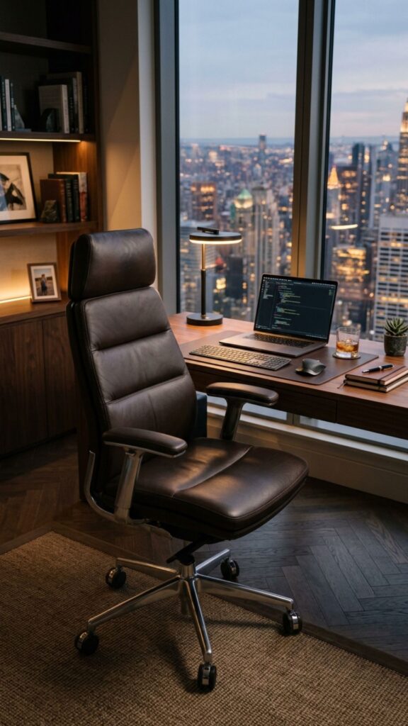 3. Add a Seriously Comfortable Office Chair